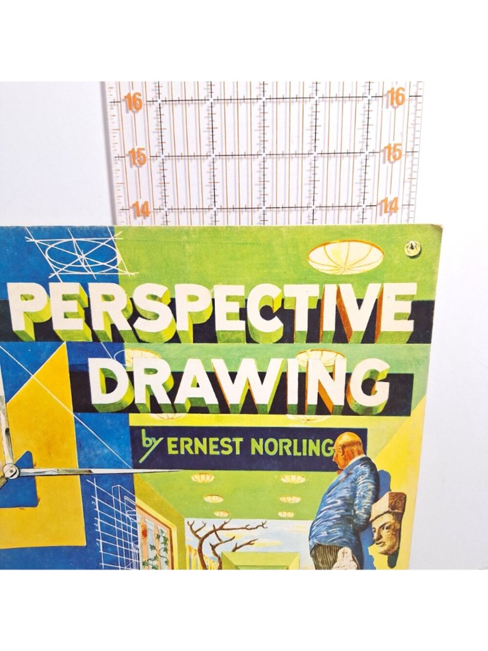Perspective Drawing Ernest Norling Walter Foster Art Book Vintage - Picture 3 of 9